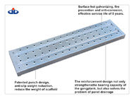 As pranchas de aço personalizadas perfuradas do andaime galvanizam placas da caminhada da construção Q235