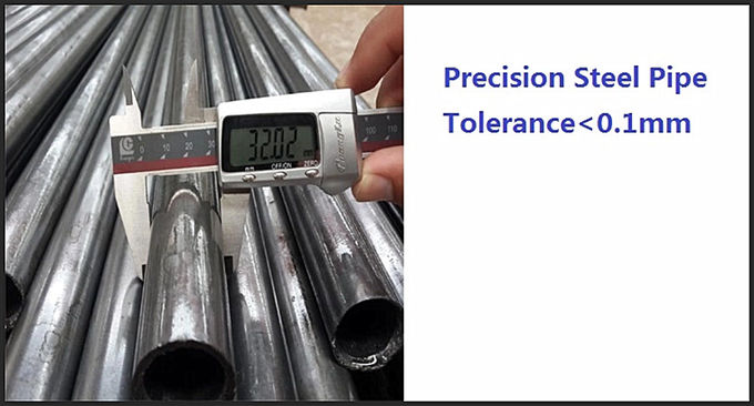 Diâmetro exterior sem emenda do tubo de aço 6-2500 da seção da cavidade do metal da precisão milímetro