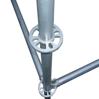 A construção e a construção de alta qualidade galvanizaram o andaime, materiais, sistema padrão do andaime do GV Ringlock